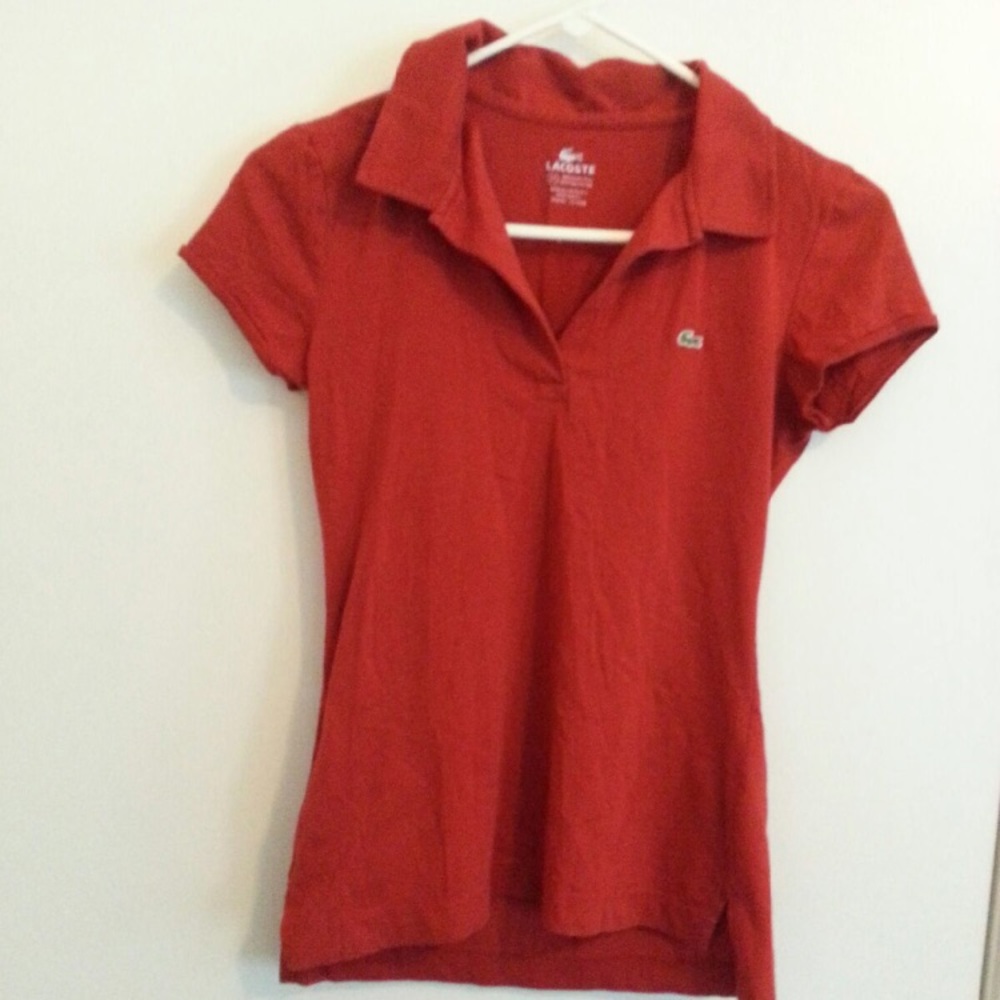 Lacoste Red Top